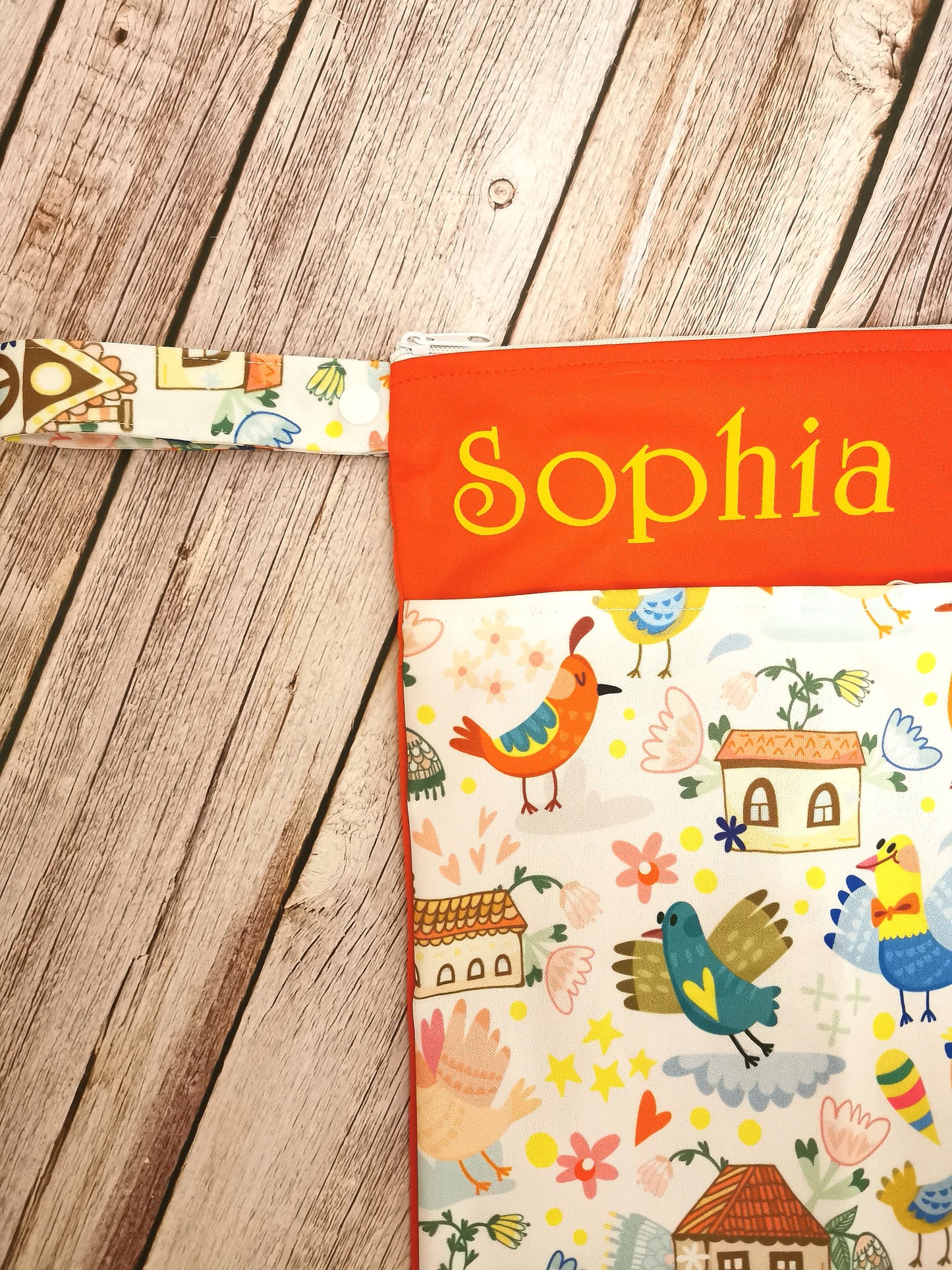 Nilpfi Wetbag Set Maxi & XXL "Märchen" – Nasstaschen für Kita & Stoffwindeln