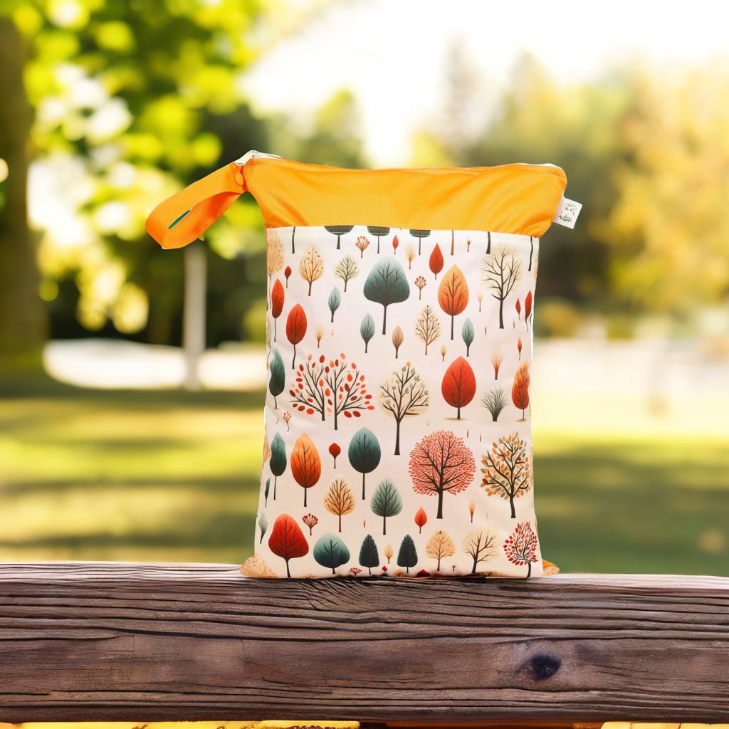 Wetbag Maxi 2er Set "Waldgeflüster" Nasstasche