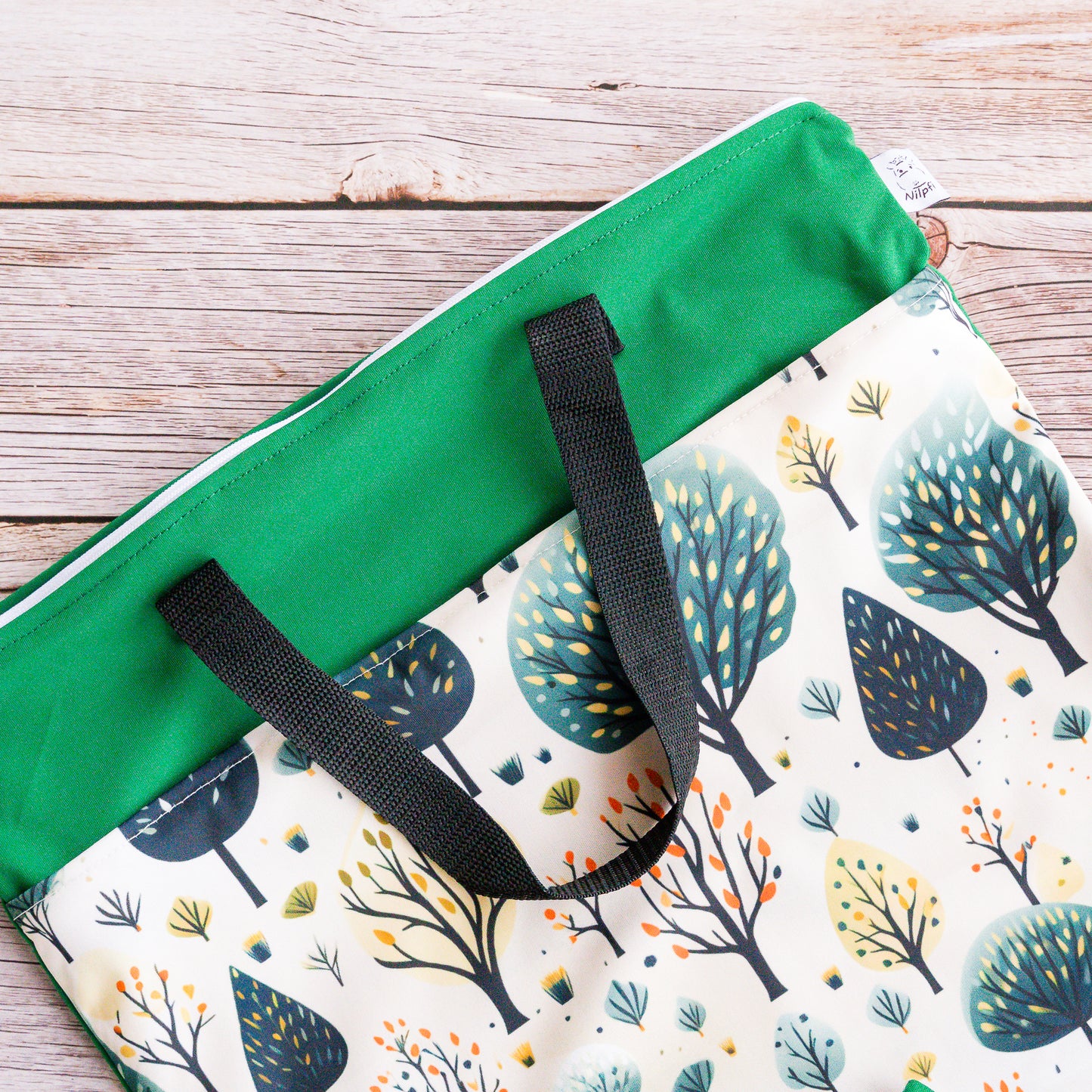 Nilpfi XXL Wetbag 2er Set "Waldgeflüster"