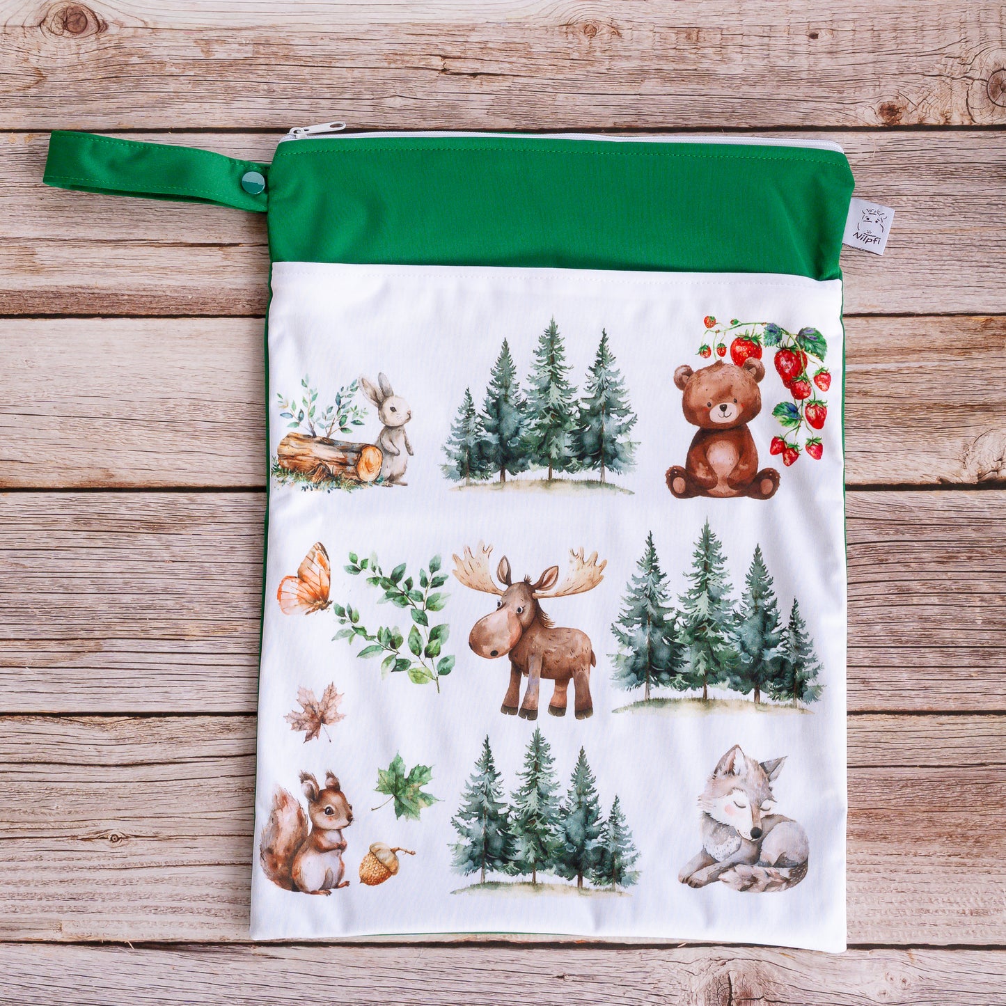 Nilpfi Maxi & XXL 2er Set "Teddy im Wald"
