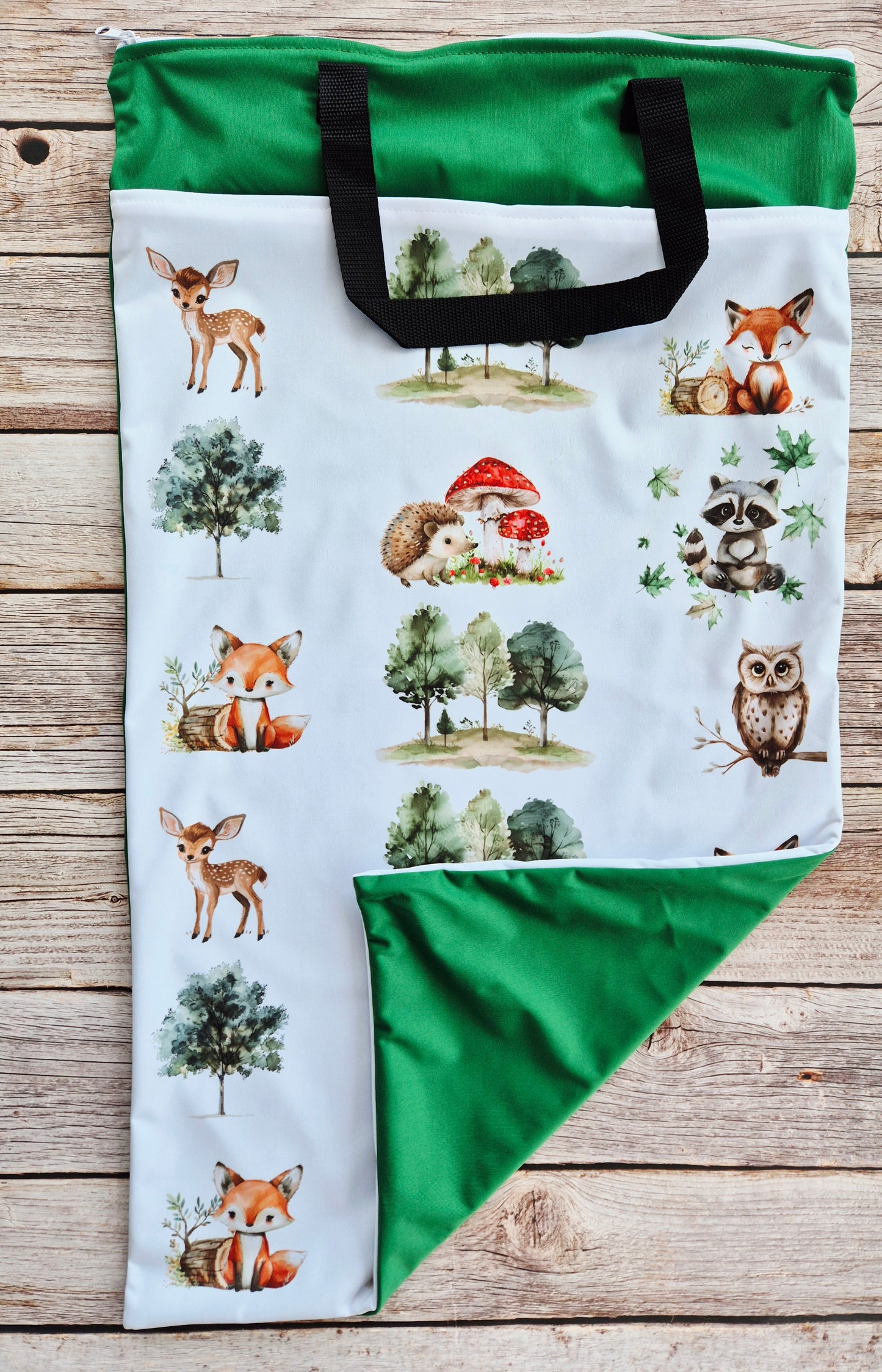 XXL Wetbag 40x70 cm wasserdichte Tasche für nasse Kleidung Windeln oder Wäsche praktische Nasstasche für Zuhause oder unterwegs