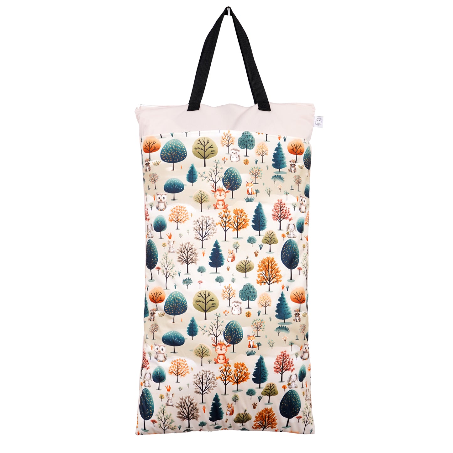 2er Set Wetbags XXL große wasserdichte Nasstaschen ideal für Kita Reisen Stoffwindeln und Babysachen