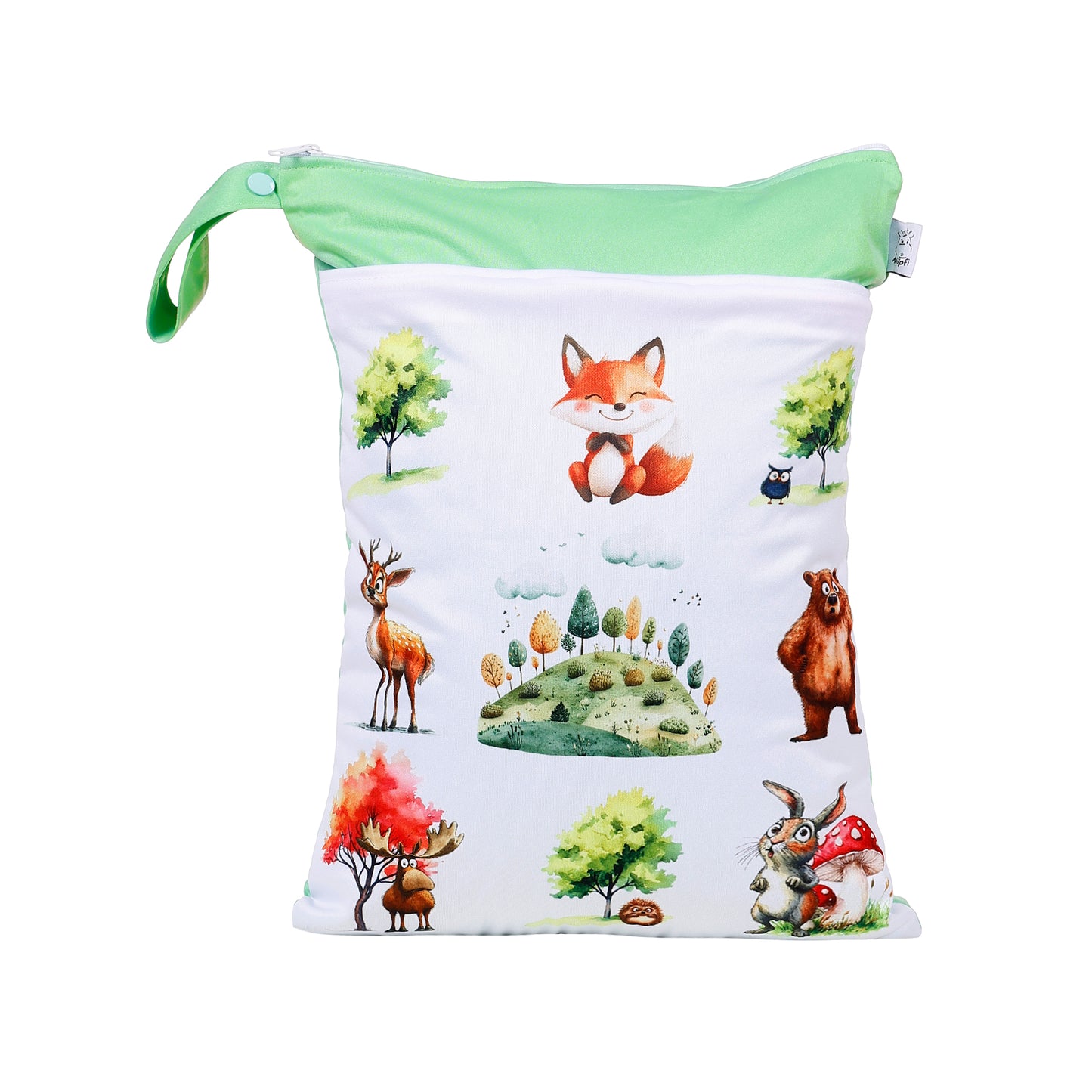 Wetbag Maxi 2er Set "Papa Bär" Nasstasche