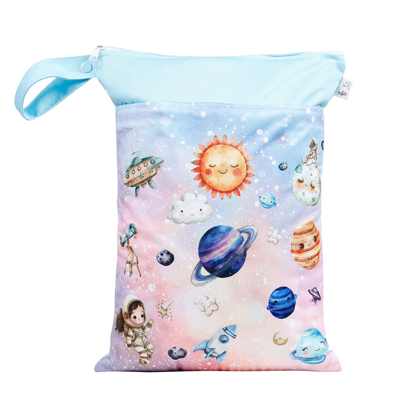 Wetbag Maxi 2er Set "magische Planeten" Nasstasche