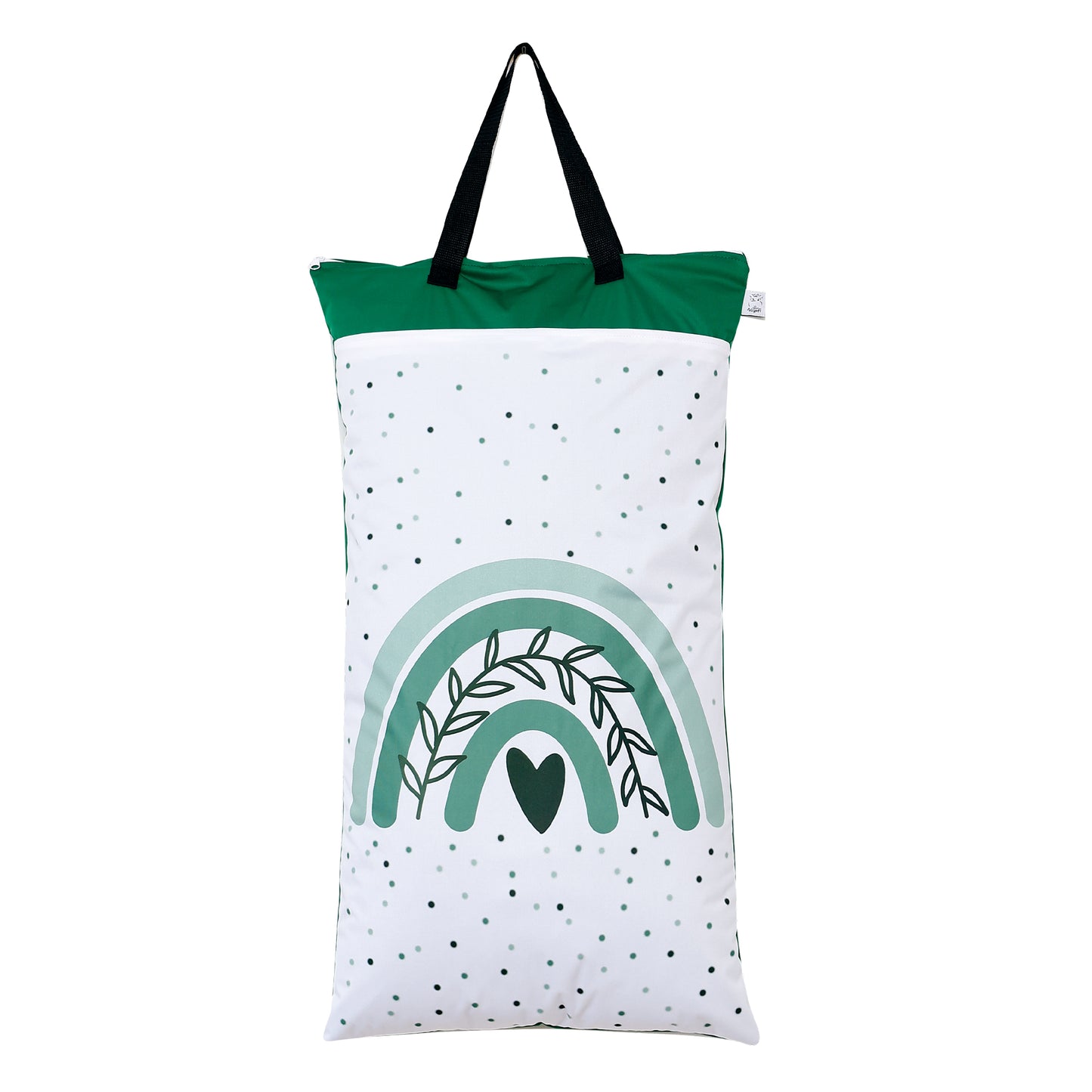 Nilpfi XXL Wetbag 2er Set "grünes Herz"