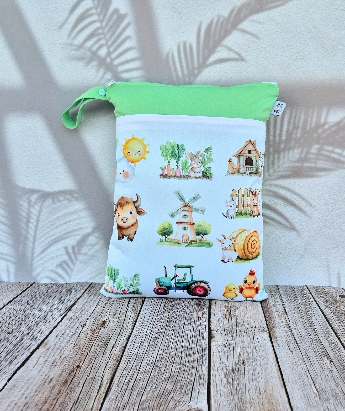 Wetbag Maxi 2er Set "Papa Bär" Nasstasche