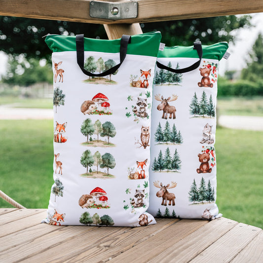 Nilpfi XXL Wetbag 2er Set "Fuchs im Wald"