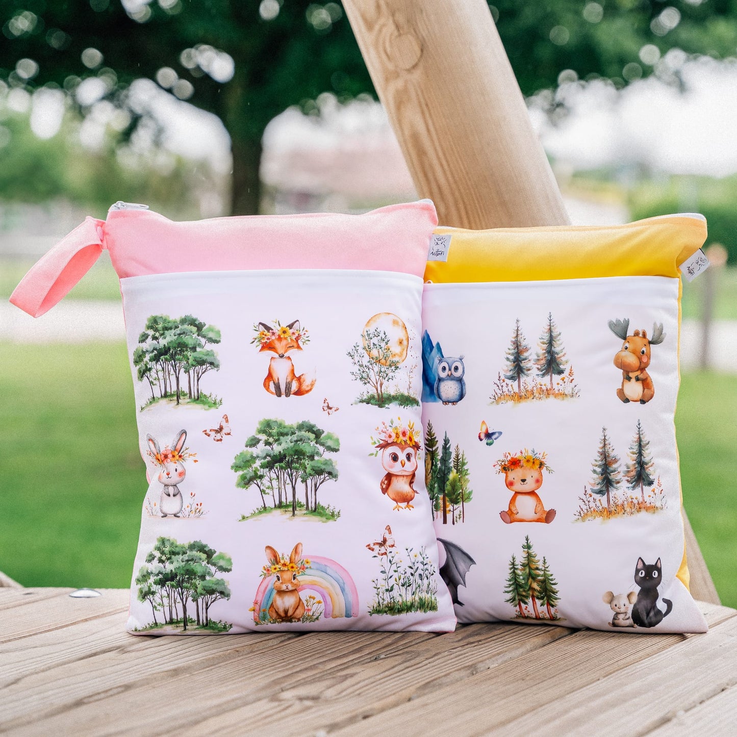 Wetbag Maxi 2er Set "Spring" Nasstasche