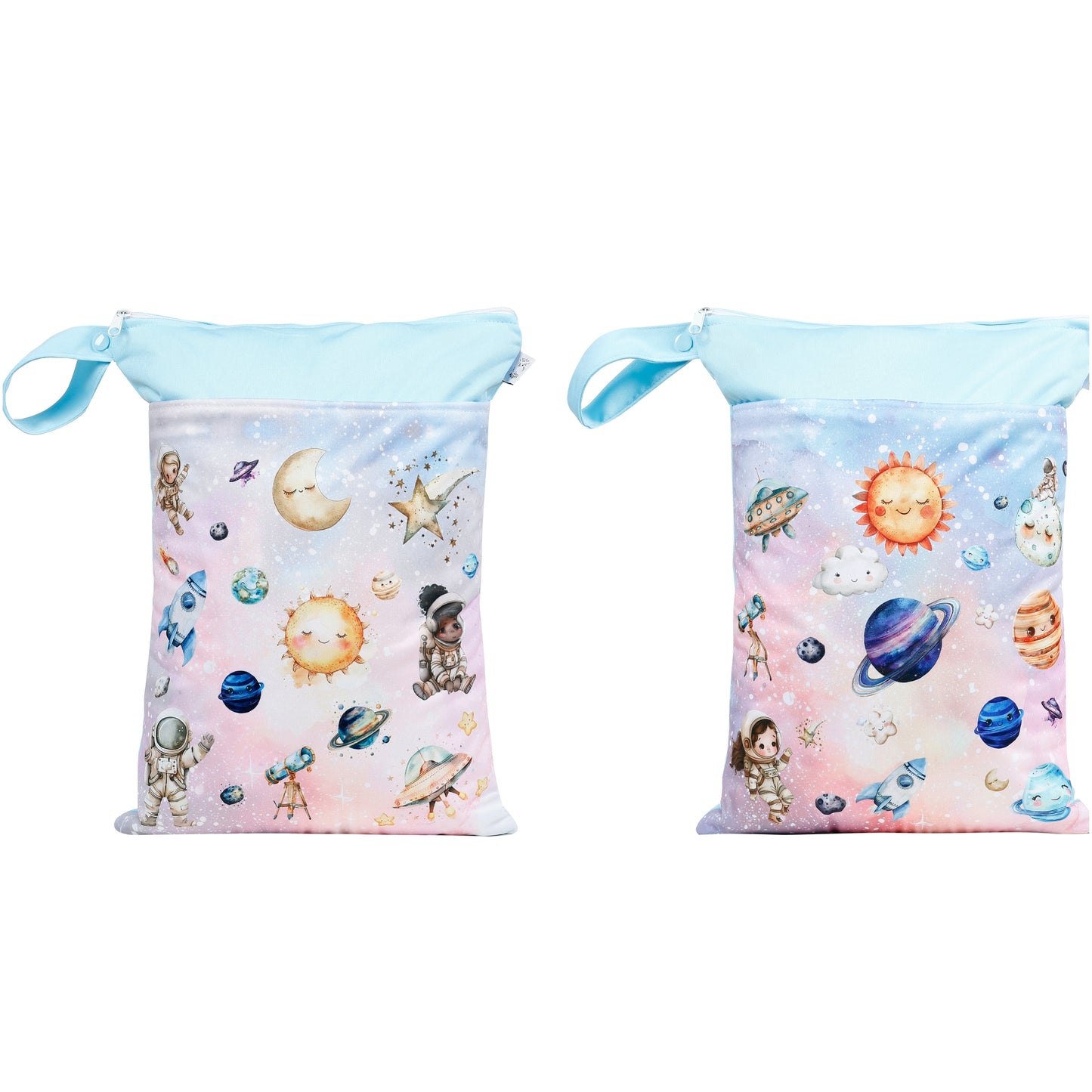 Wetbag Maxi 2er Set "magische Planeten" Nasstasche