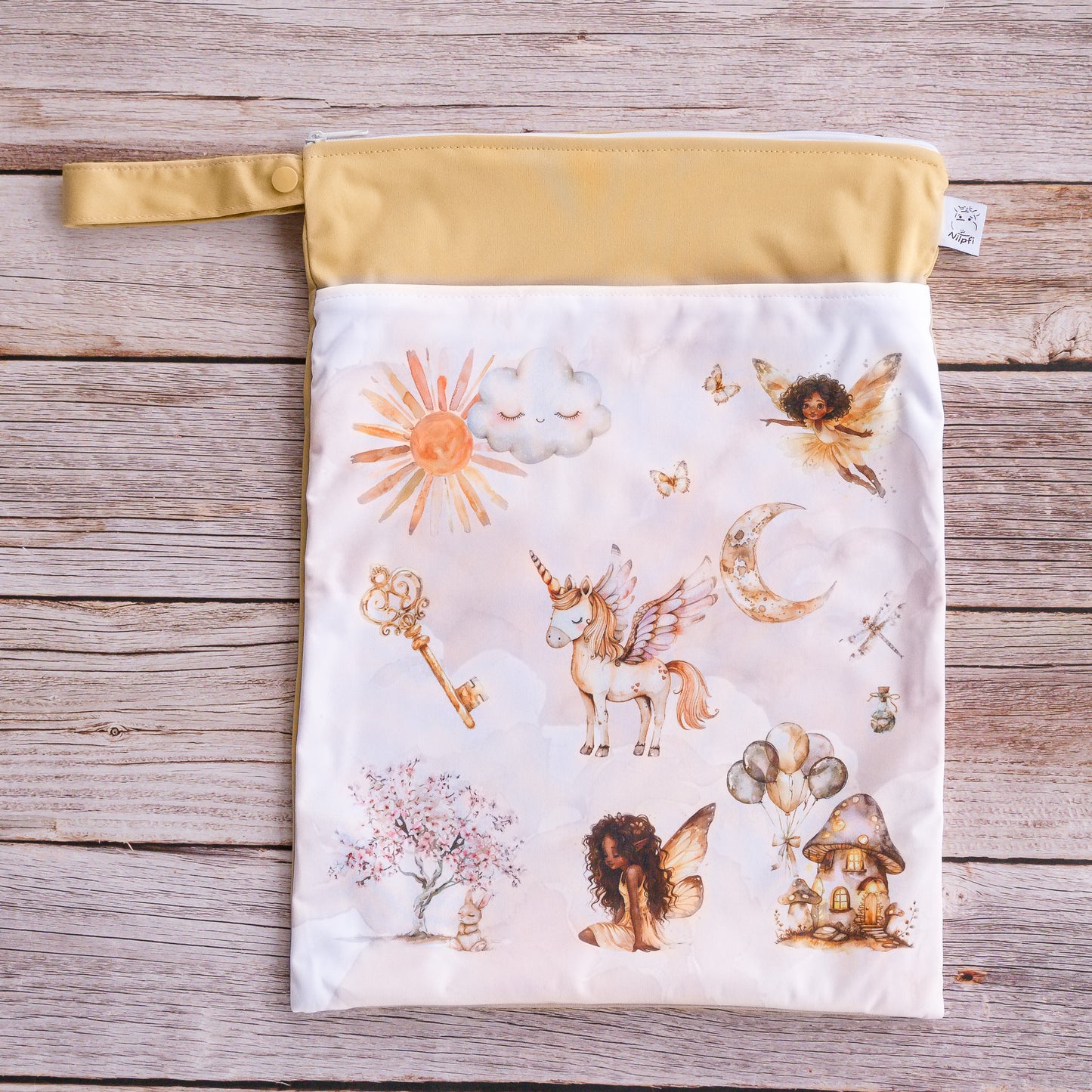 Wetbag Maxi 2er Set "Feenzauber" Nasstasche