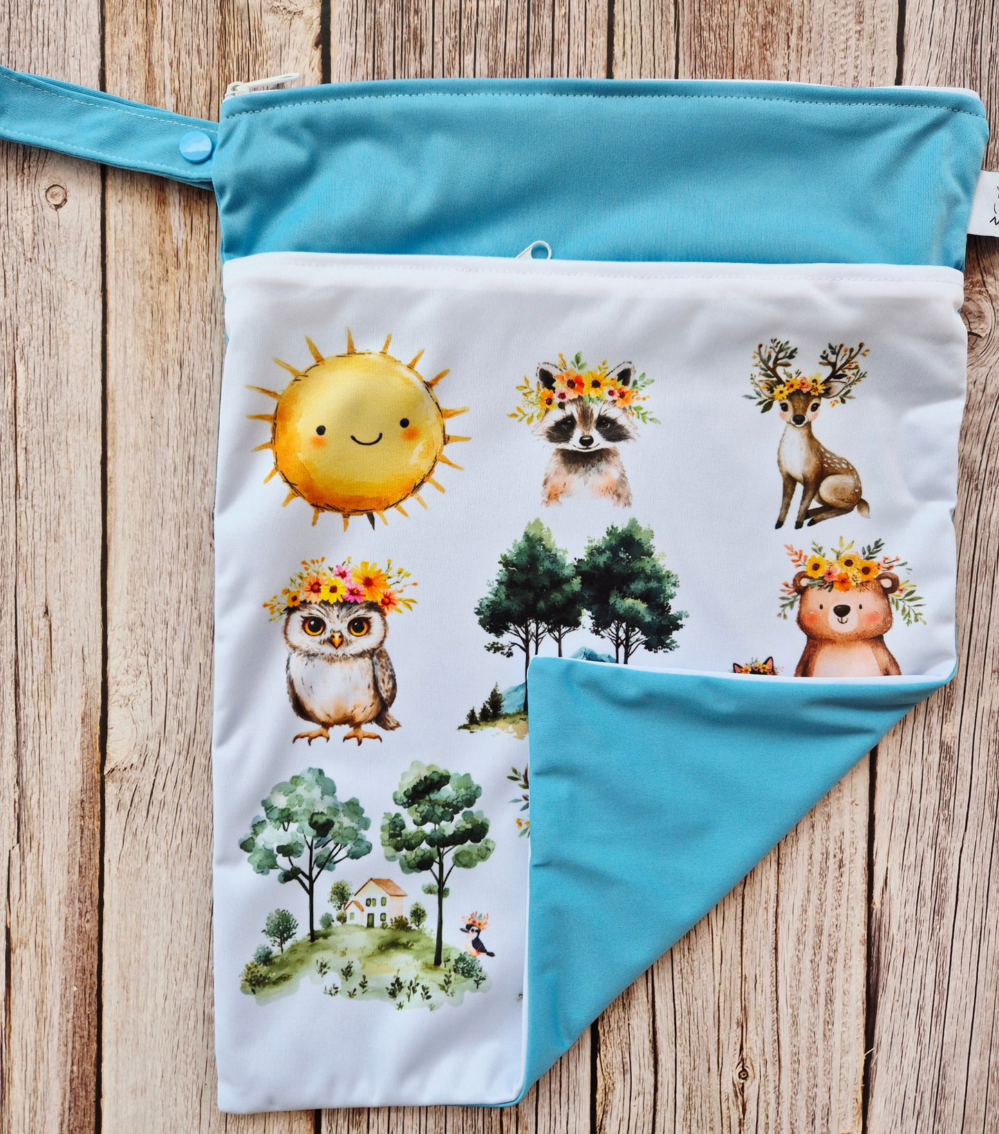 Wetbag Maxi 2er Set "Sonnenschein" Nasstasche