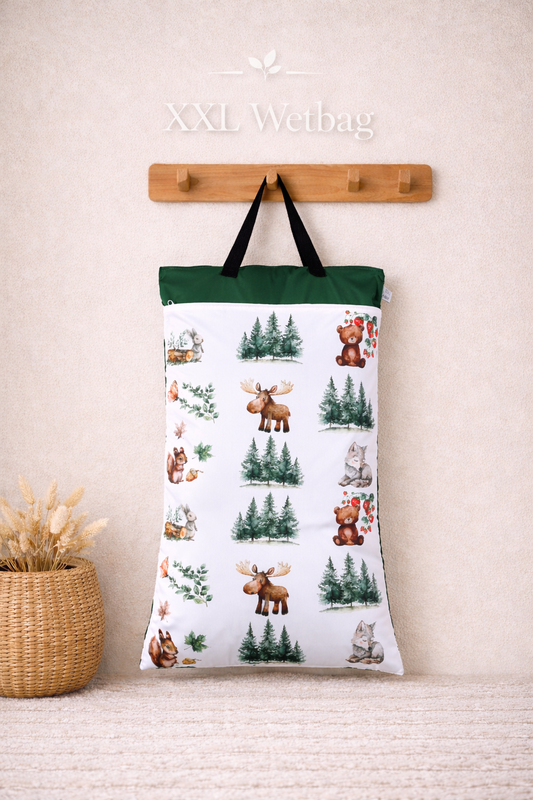 Nilpfi XXL Wetbag "Teddy im Wald"