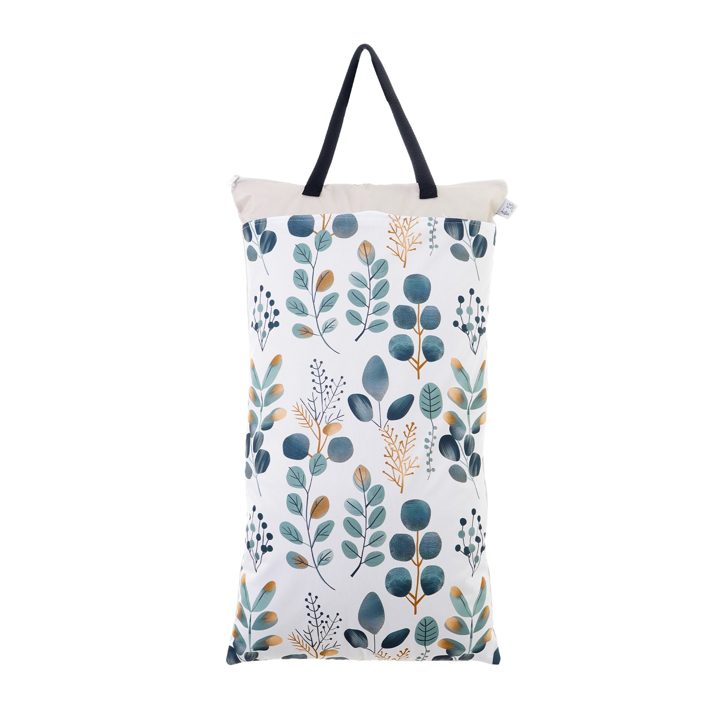 Nilpfi XXL Wetbag „Blattspiel“ – große Tasche für nasse Kleidung