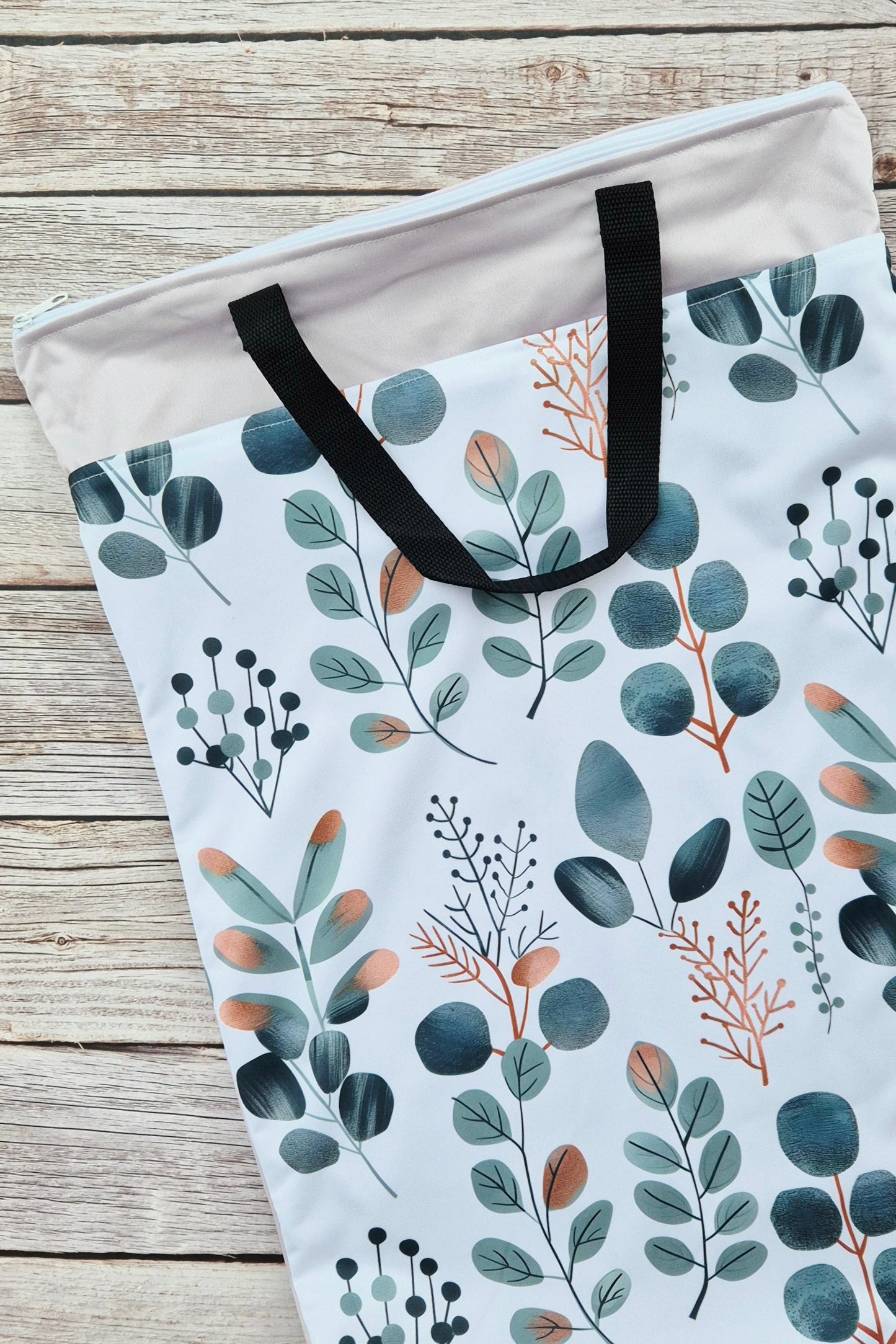 Nilpfi Maxi & XXL 2er Set "Blattspiel" – Nasstaschen für Kita & Kindergarten