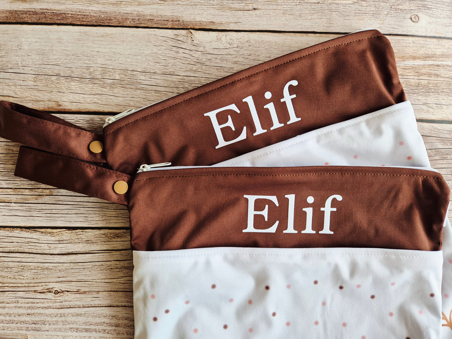 Wetbag Maxi 2er Set "Fuchs Love" Nasstasche