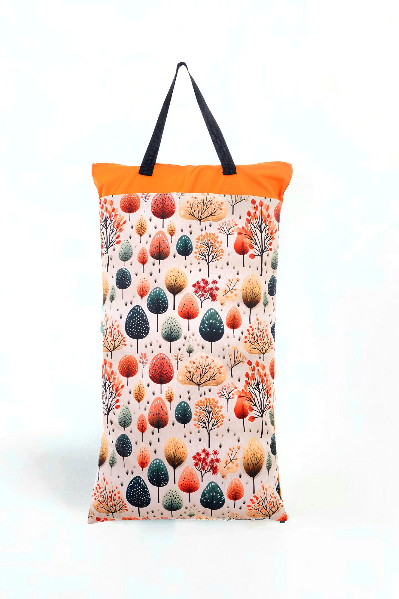 Wetbag XXL 2er Set "Waldfarben" Nasstasche– große Nasstasche für Stoffwindeln, Schwimmen & Reisen