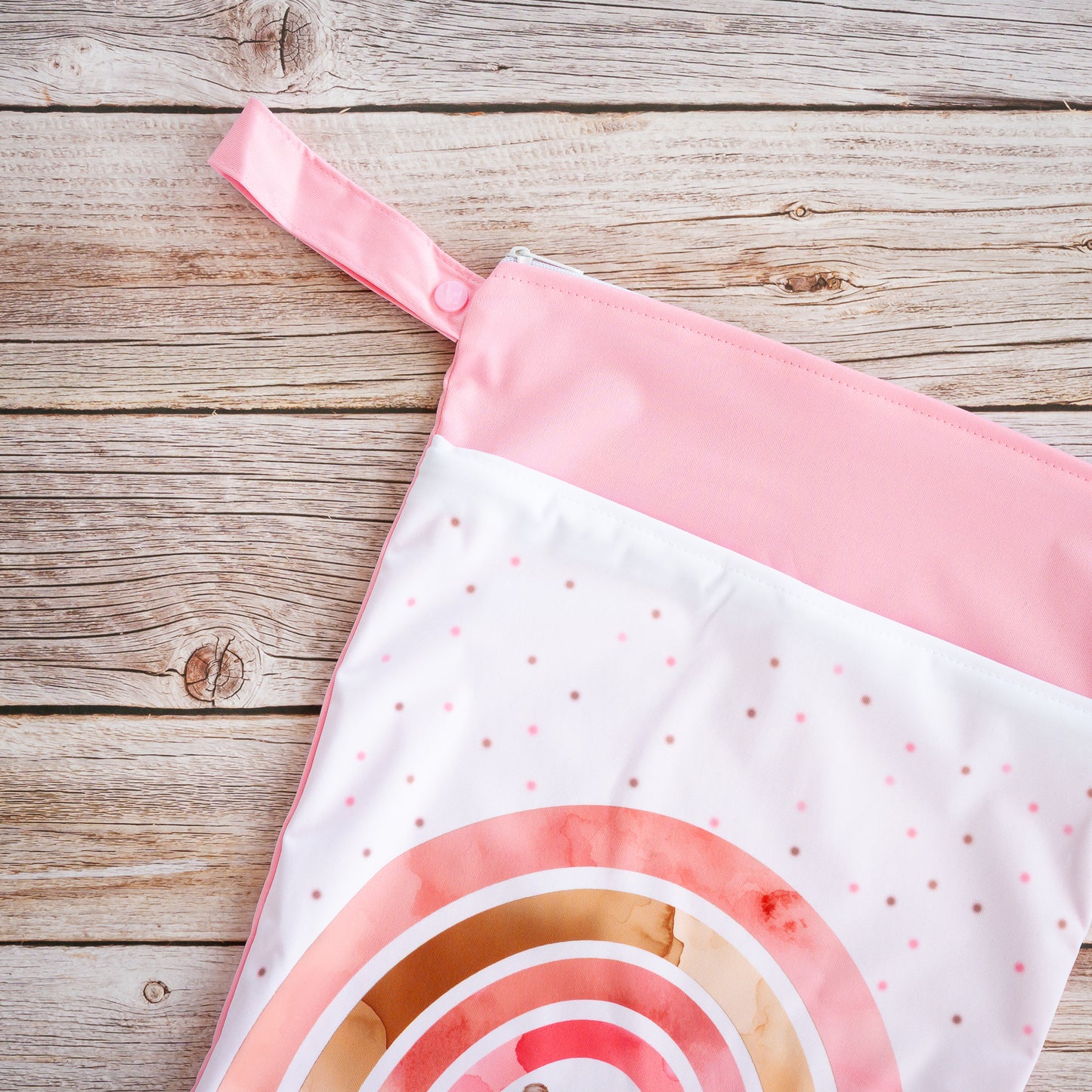 Wetbag Maxi 2er Set "Teddy Rosa" Nasstasche
