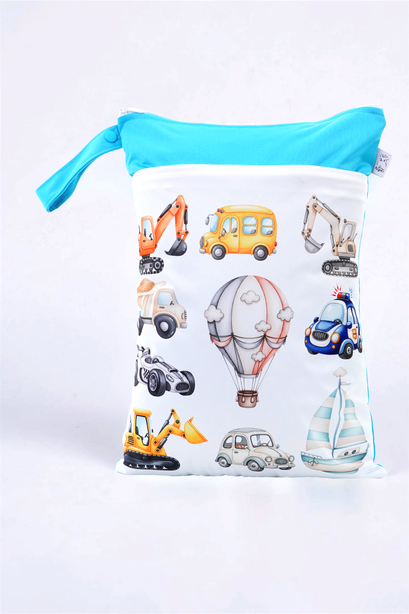 Wetbag Maxi 2er Set "Große Abenteuer"-personalisierbare Nasstaschen für Kita & Kindergarten und Reisen