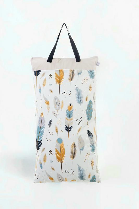 Nilpfi XXL Wetbag „Federleicht“ – Nasstasche für Badesachen & Handtücher