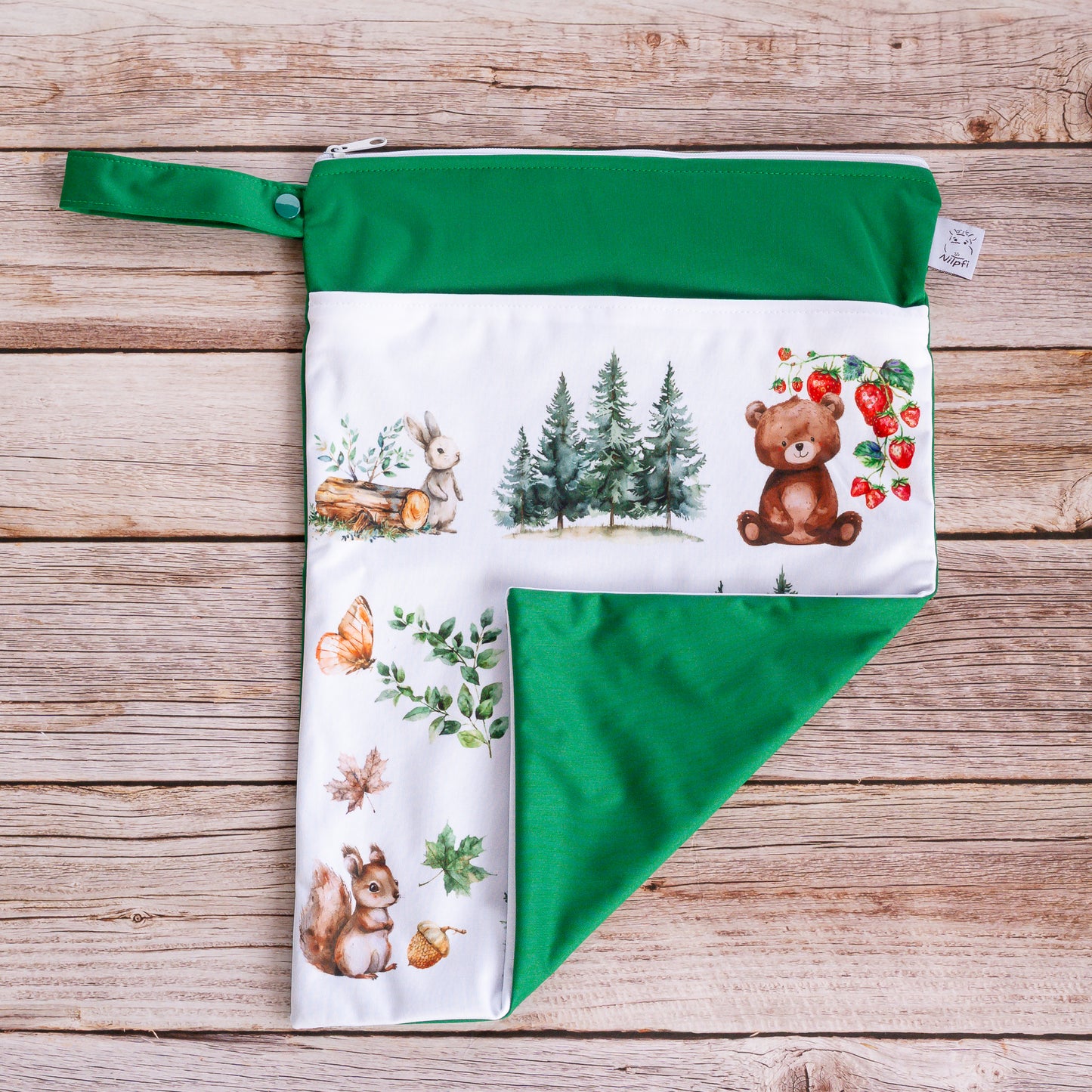 Nilpfi Maxi & XXL 2er Set "Teddy im Wald"