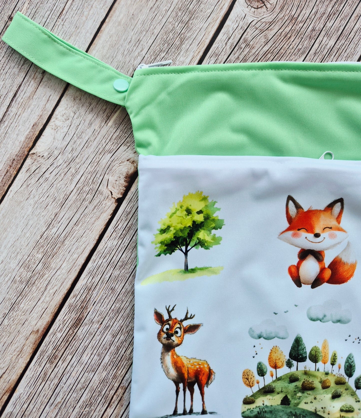 Wetbag Maxi 2er Set "Papa Bär" Nasstasche