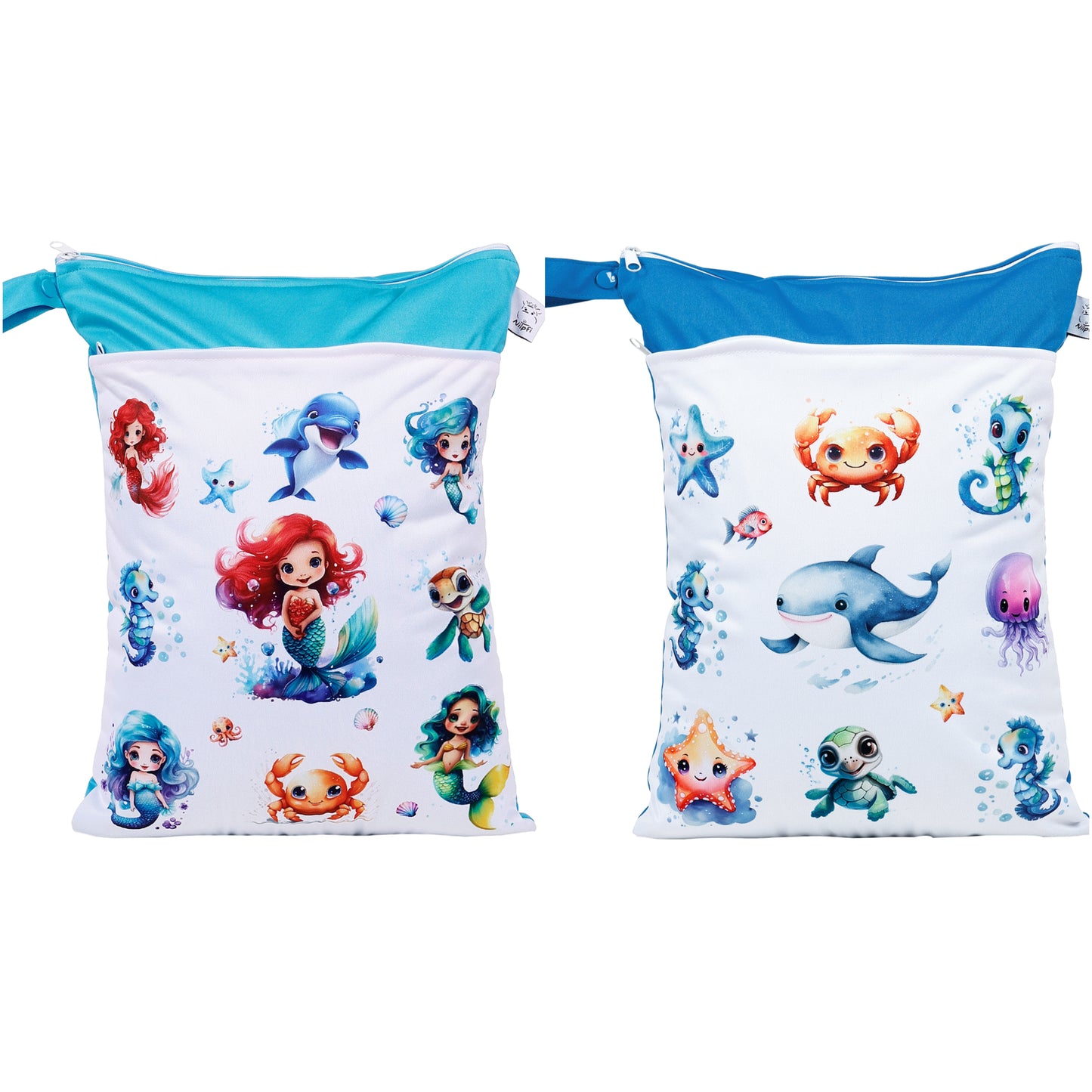 Wetbag Maxi 2er Set "Ozean" Nasstasche