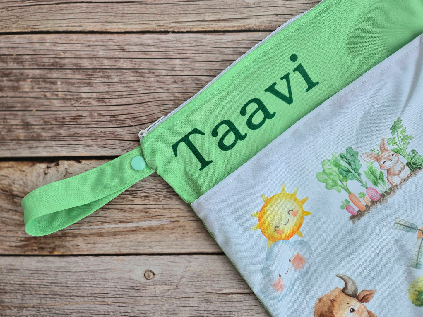 Wetbag Maxi 2er Set "Papa Bär" Nasstasche