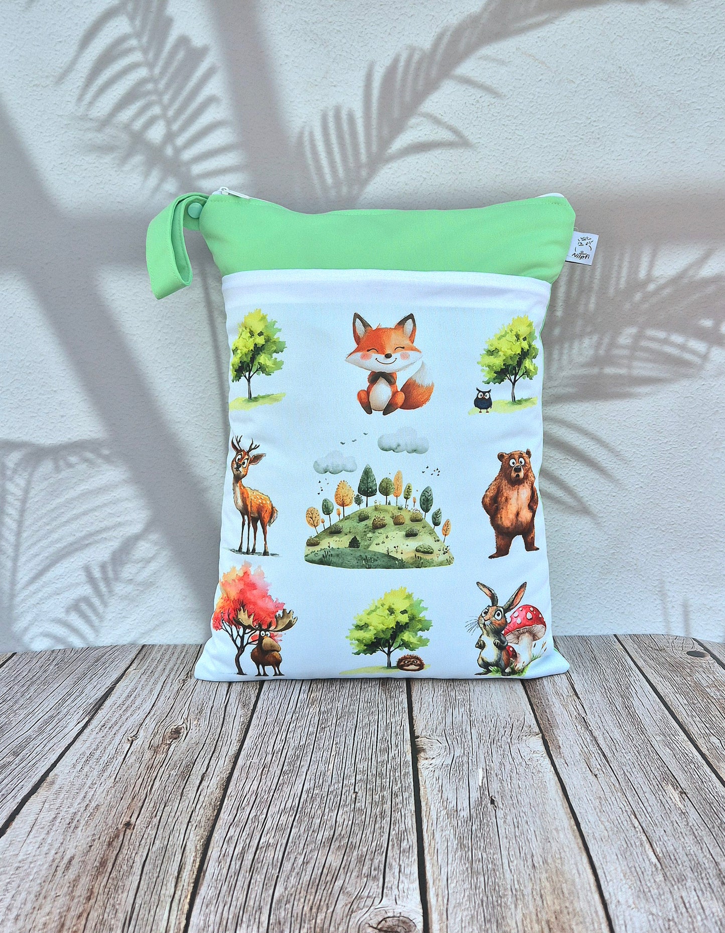 Wetbag Maxi 2er Set "Papa Bär" Nasstasche