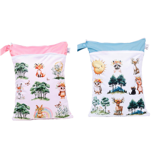 Wetbag Maxi 2er Set "Sonnenschein" Nasstasche