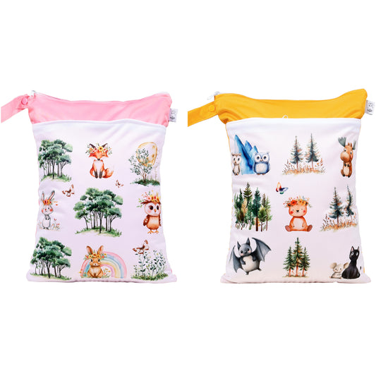 Wetbag Maxi 2er Set "Spring" Nasstasche