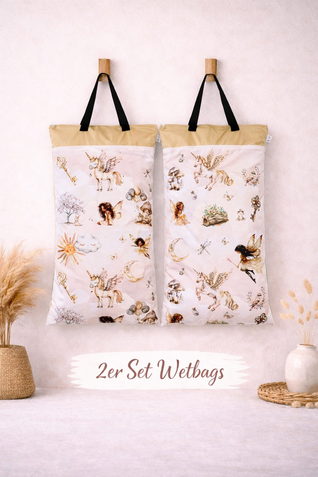 Nilpfi XXL Wetbag 2er Set "Feenzauber"