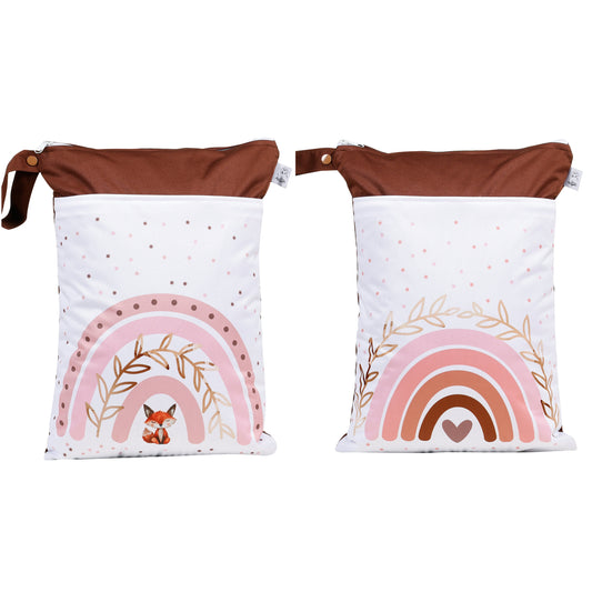 Wetbag Maxi 2er Set "Fuchs Love" Nasstasche