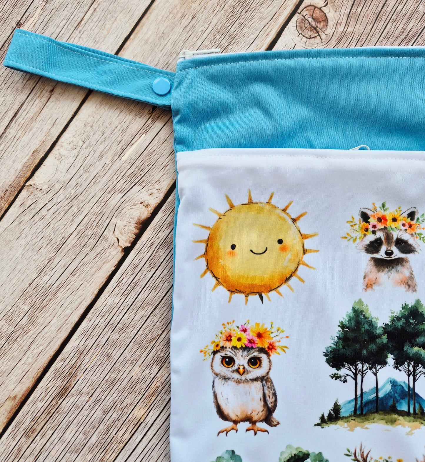 Wetbag Maxi 2er Set "Sonnenschein" Nasstasche