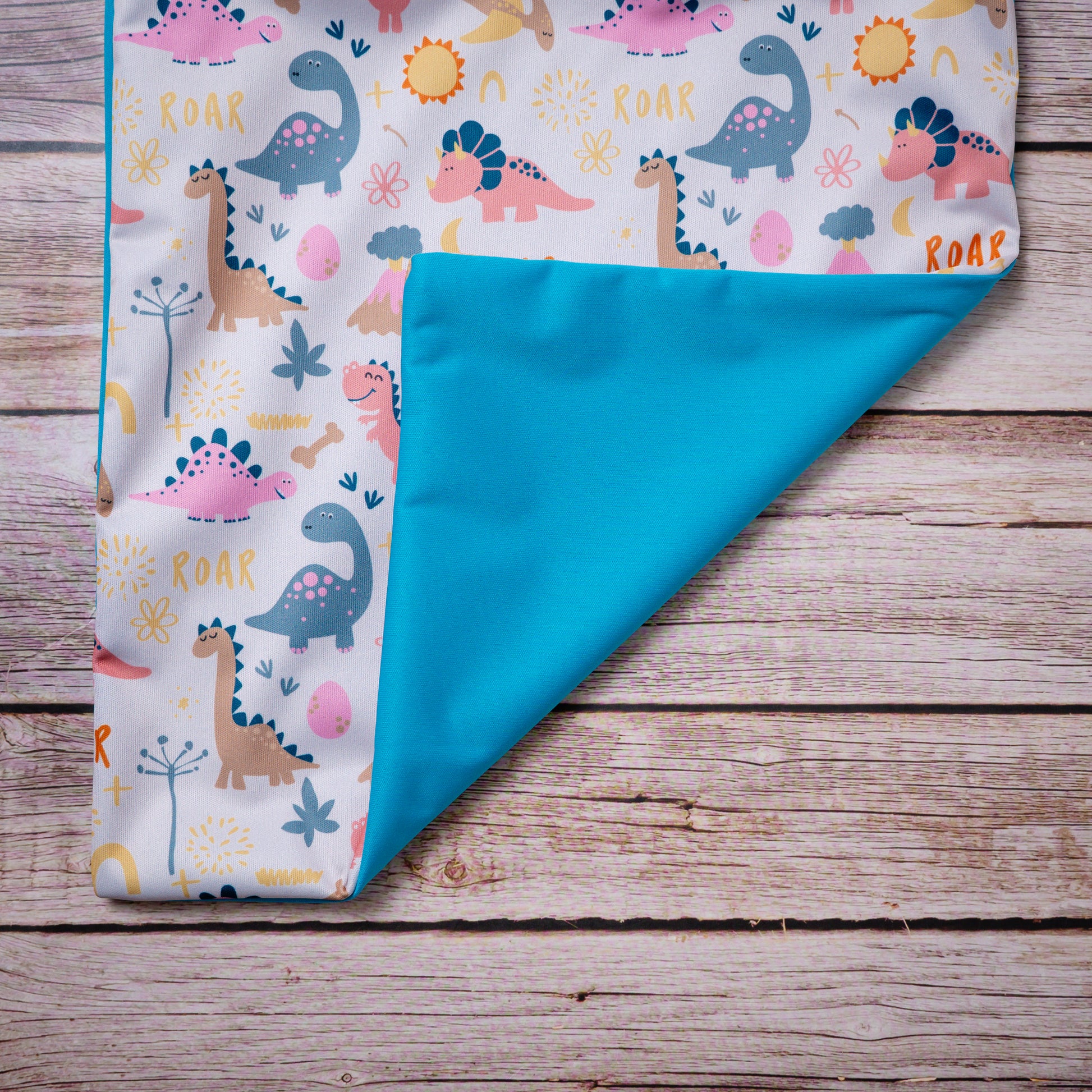 Personalisierte Wetbag Maxi mit Namen individuelles Baby Geschenk mit Waldtiere Motiv wasserdicht und wiederverwendbar