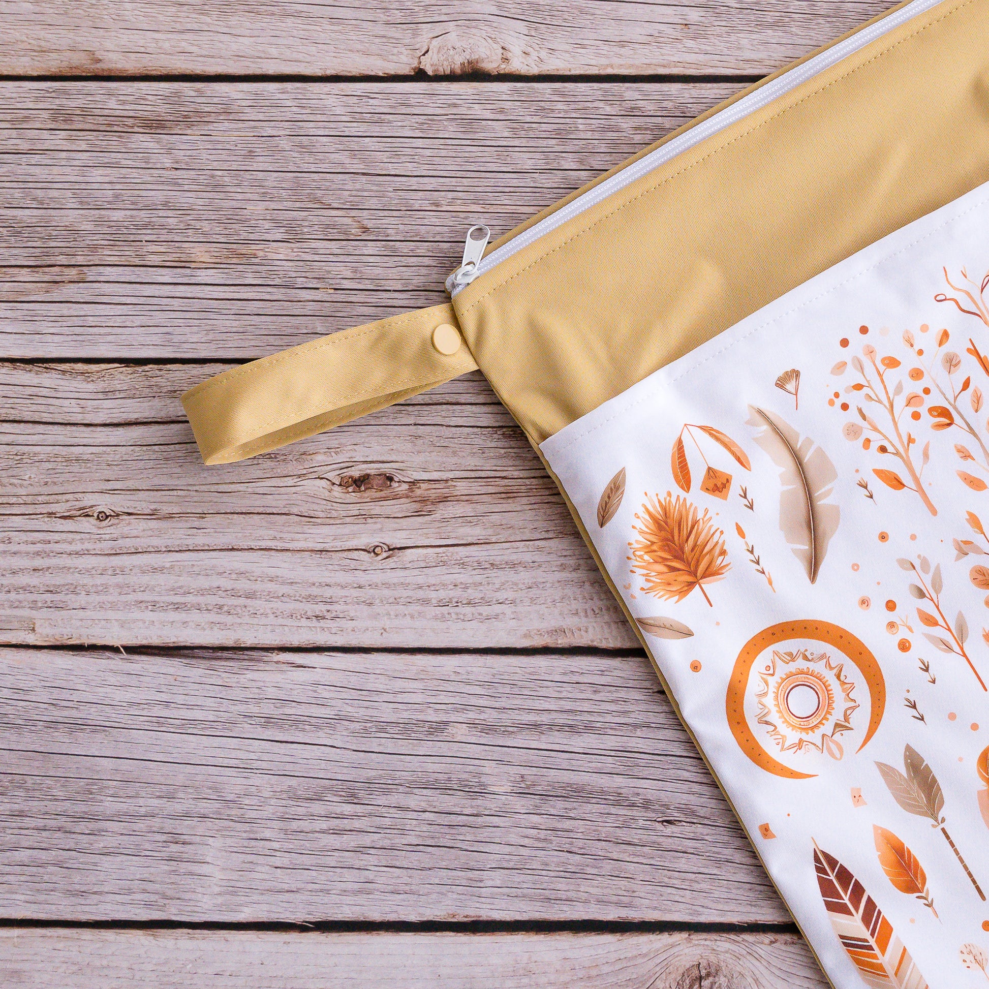 Personalisierte Wetbag mit Namen für Baby Geschenk süßes Bauernhof Tier Design XXL und Maxi Set