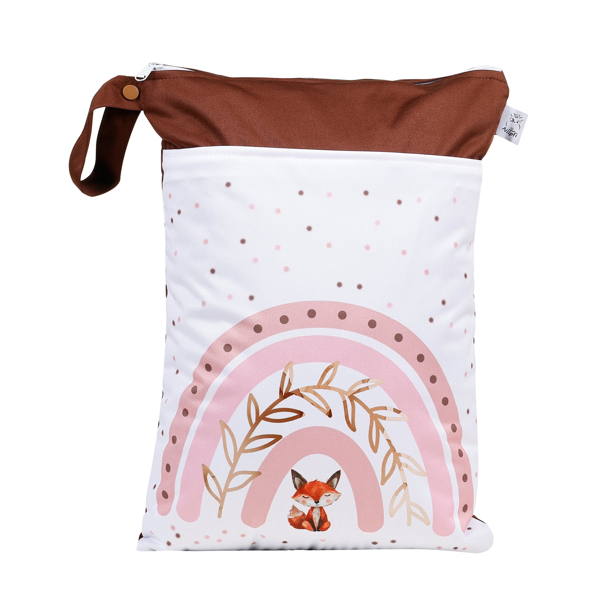 Personalisierte Wetbag mit Namen für Baby Geschenk süßes boho Tier Design XXL und Maxi Set