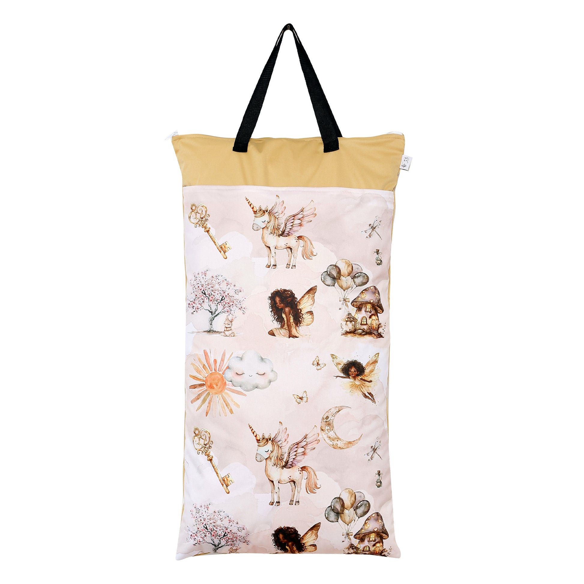 Wetbag Set für Baby Windeln und Kita wasserdicht wiederverwendbar praktische Nasstasche XXL und Maxi Größe