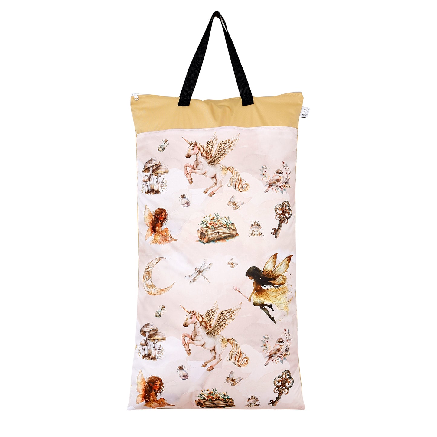 Wetbag Set für Baby Windeln und Kita wasserdicht wiederverwendbar praktische Nasstasche XXL und Maxi Größe