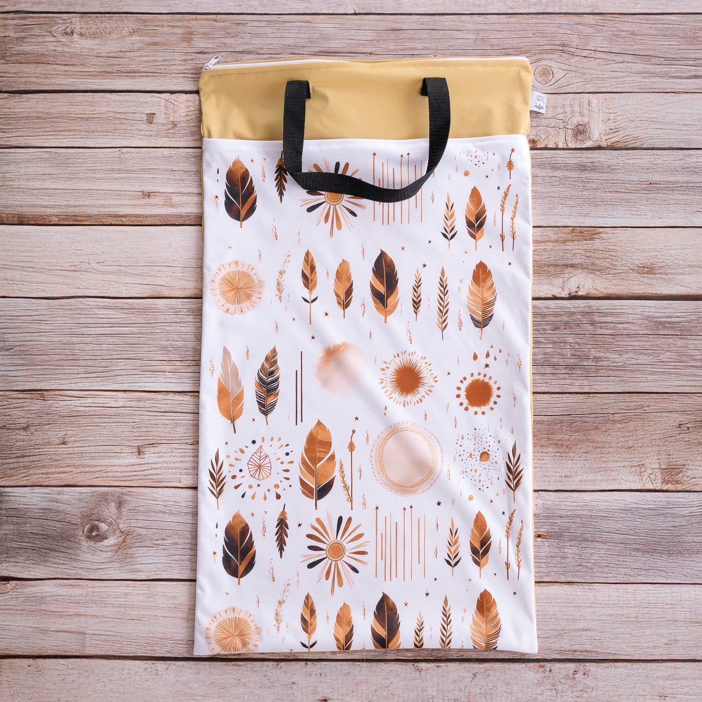 XXL Wetbag 40x70 cm wasserdichte Tasche für nasse Kleidung Windeln oder Wäsche praktische Nasstasche für Zuhause oder unterwegs