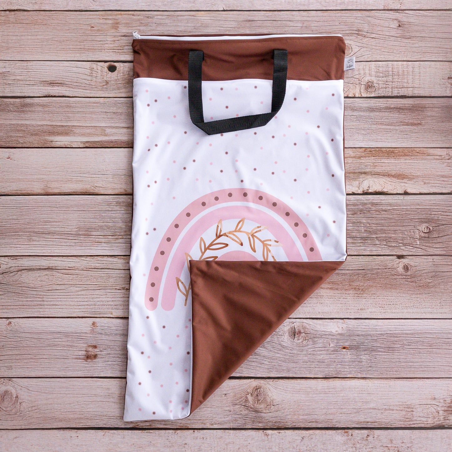 XXL Wetbag 40x70 cm wasserdichte Tasche für nasse Kleidung Windeln oder Wäsche praktische Nasstasche für Zuhause oder unterwegs
