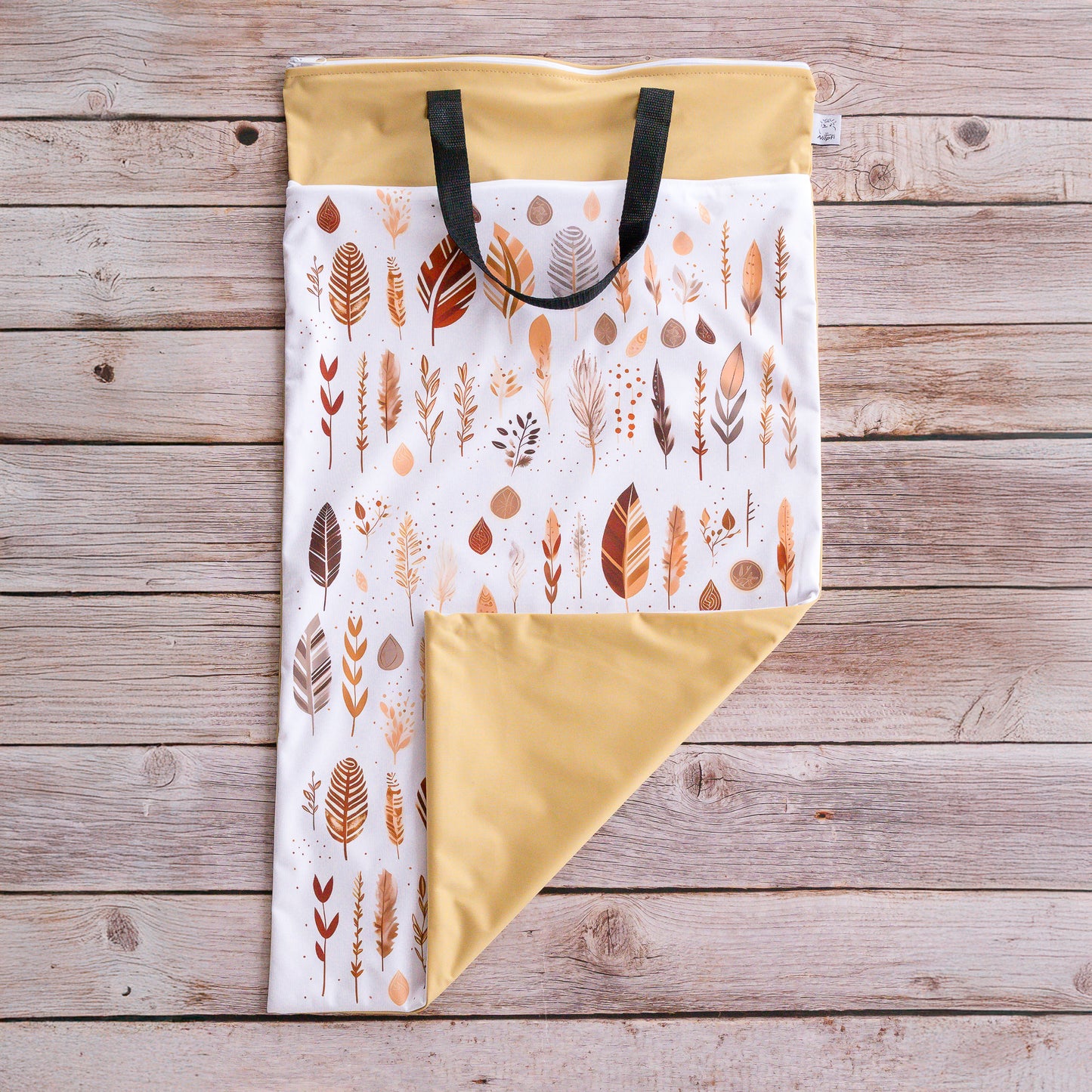 XXL Wetbag 40x70 cm wasserdichte Tasche für nasse Kleidung Windeln oder Wäsche praktische Nasstasche für Zuhause oder unterwegs