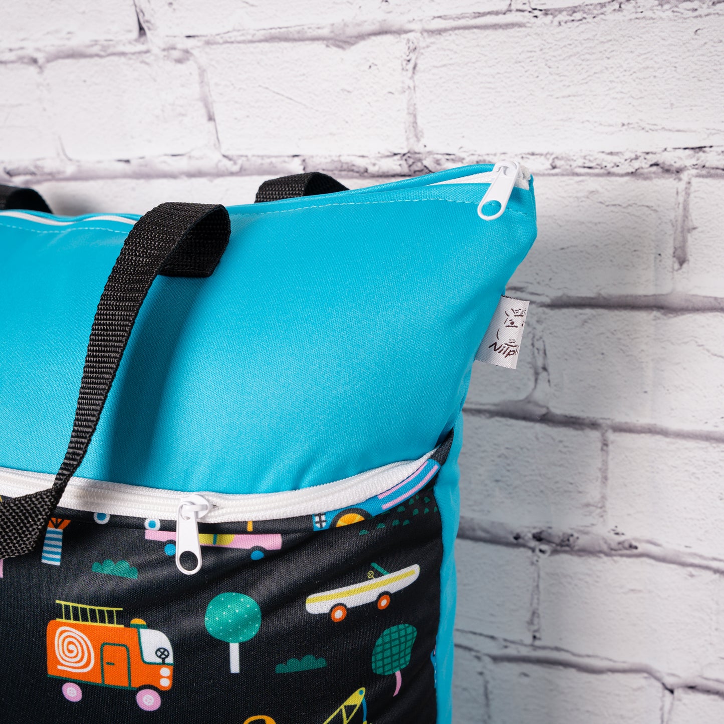 XXL Wetbag 40x70 cm wasserdichte Tasche für nasse Kleidung Stoffwindeln oder Wäsche praktisch und wiederverwendbar