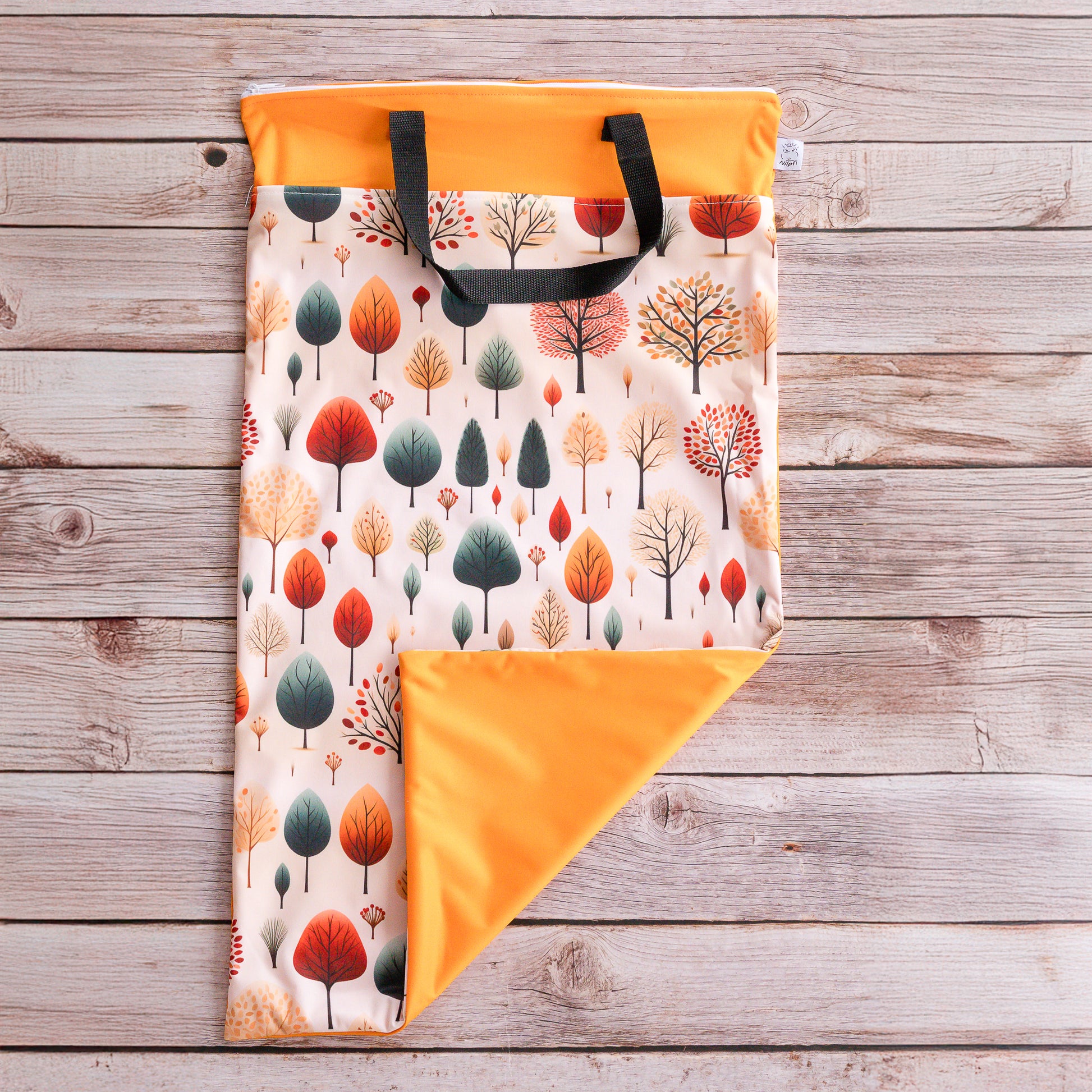Große XXL Wetbag für Baby Windeln und Kita wasserdichte Nasstasche ideal für Stoffwindeln nasse Kleidung oder Reisen