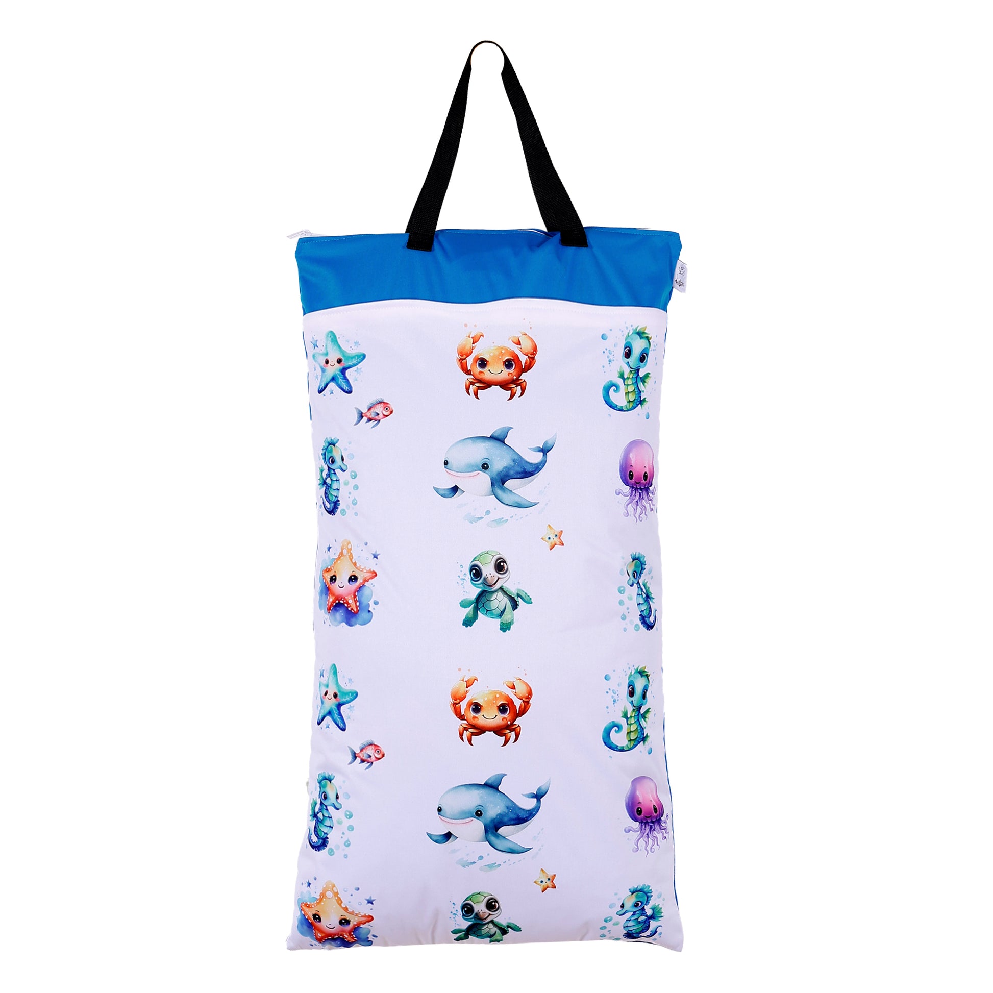 Große XXL Wetbag für Kinder und Kita wasserdichte Nasstasche ideal für Stoffwindeln nasse Kleidung oder Reisen