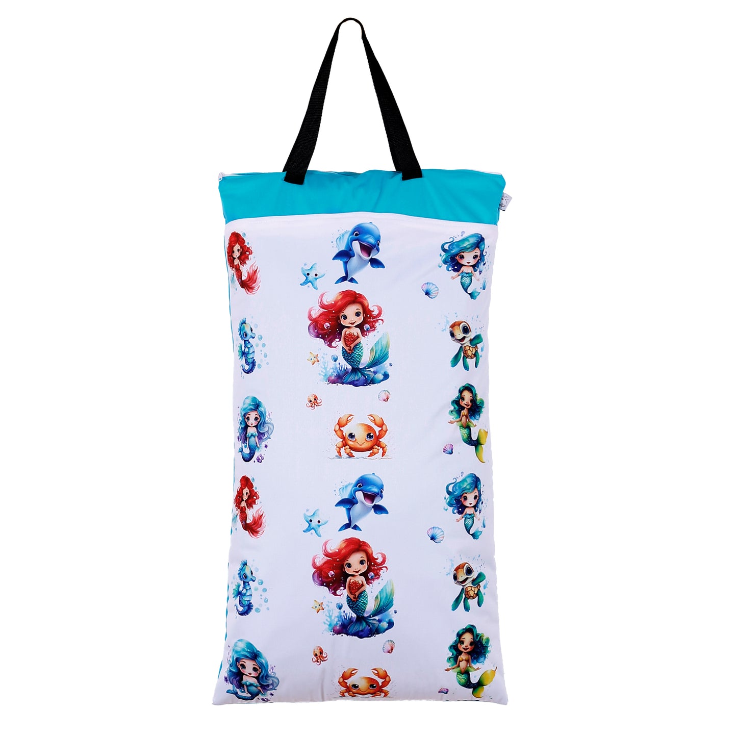 Große XXL Wetbag für Kinder und Kita wasserdichte Nasstasche ideal für Stoffwindeln nasse Kleidung oder Reisen