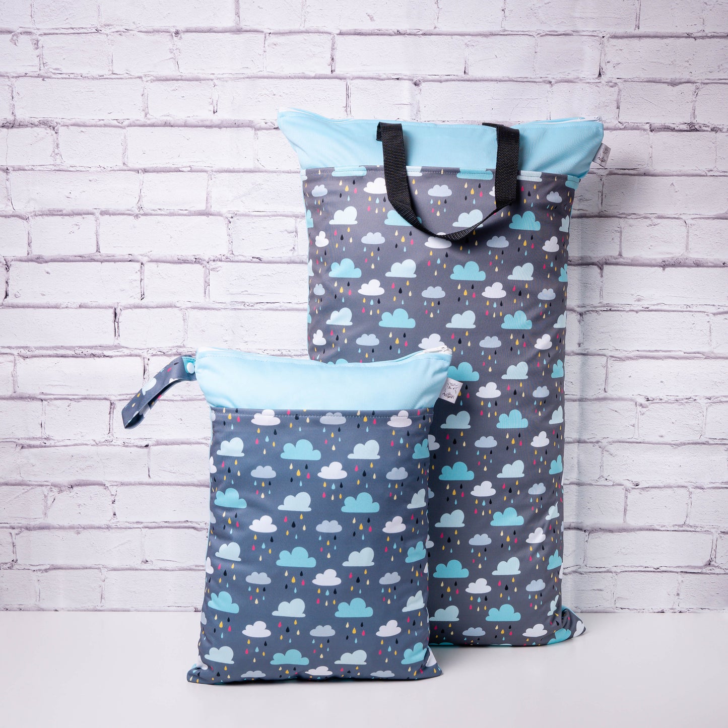 Maxi & XXL Wetbag 2er Set "Regen"